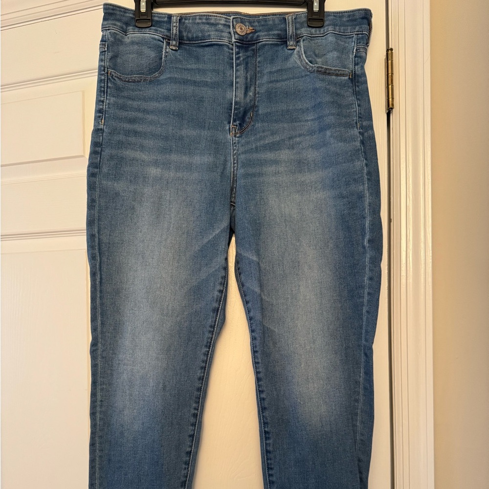 American Eagle Outfitters Women's Blue Skinny Jeans